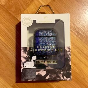 Nanette Lepore glitter airpods case‎